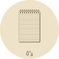 Bloc note animaux de la forêt pour pochette surprise invités - Anniversaire enfant thème nature et aventure
