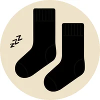 Les chaussettes de papi - Papy ne dort pas, il se repose les yeux