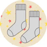 Cadeau original pour la fête des pères - Chaussettes super papa