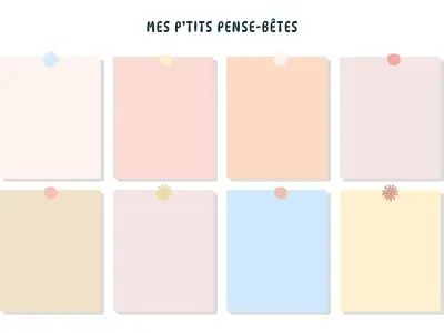 Mes ptits pense-bêtes Mes ptits pense-bêtes