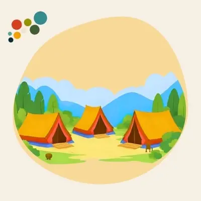 Zone du camping des Frimousses Zone du camping des Frimousses - fiches pédagogiques enfant 3-6 ans